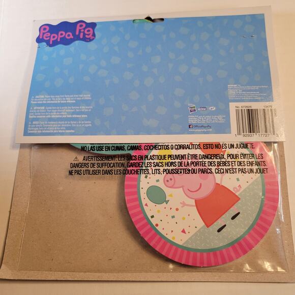 Peppa Pig Party Decor Kit Scene Setters Banner Swirl Hanging Props 31pc Bundle - Picture 4 of 16